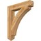 Ekena Millwork Thorton Arts & Crafts Rough Sawn Bracket, Western Red Cedar, 6"W x 36"D x 40"H BKT06X36X40THR03RWR - alternate 1